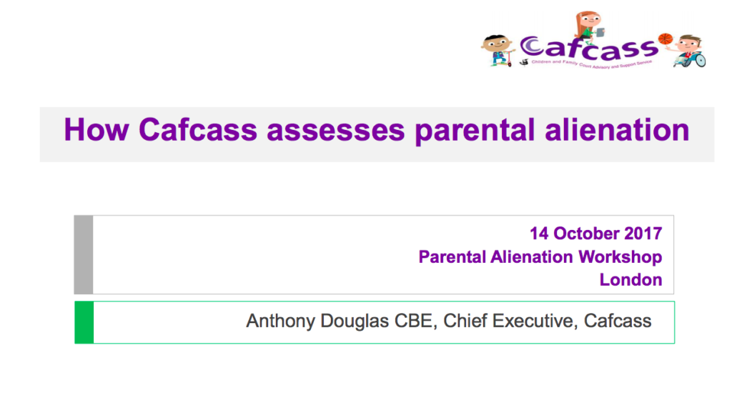 Cafcass Parental Alienation